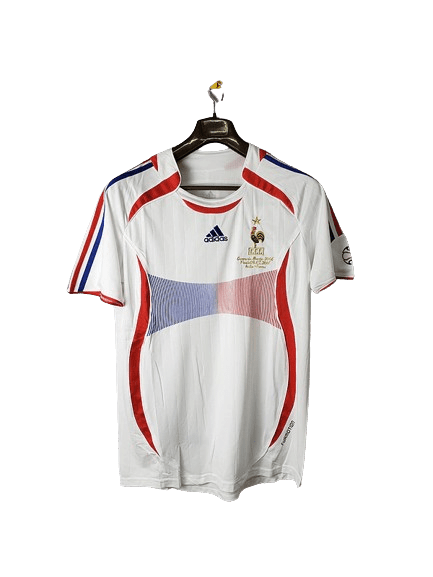 Camisa Retrô França II Away Adidas 2006/07 Masculino Branco - Manto Club