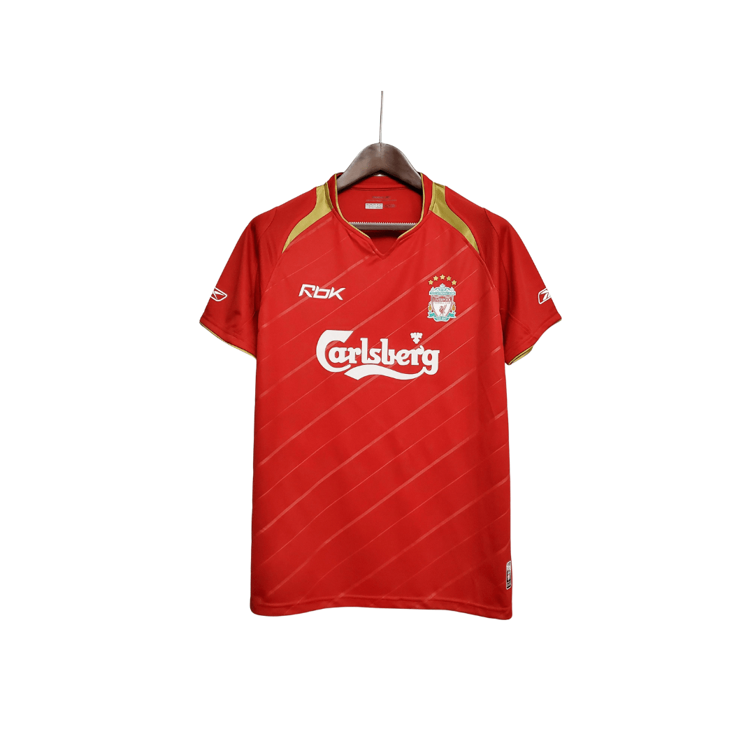 Camisa Retrô Liverpool 2005/06 Home - Manto Club