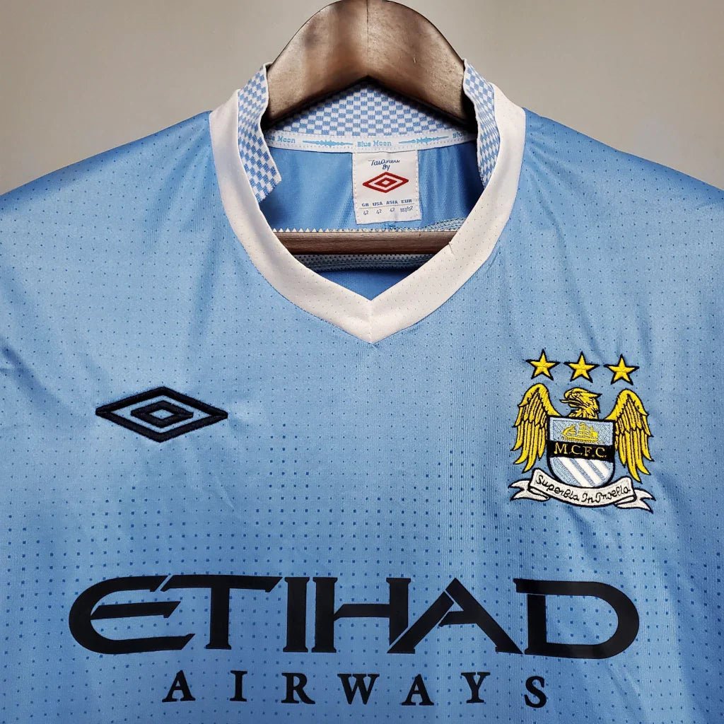 Camisa Retrô Manchester City 2011/12 Home - Manto Club