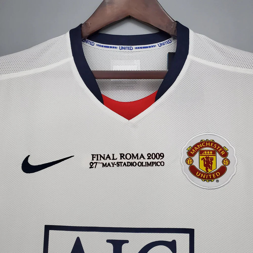 Camisa Retrô Manchester United 2008/09 Home Champions League Edition - Manto Club