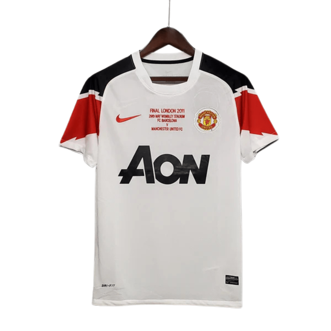 Camisa Retrô Manchester United 2010/11 Away Champions League Edition - Manto Club