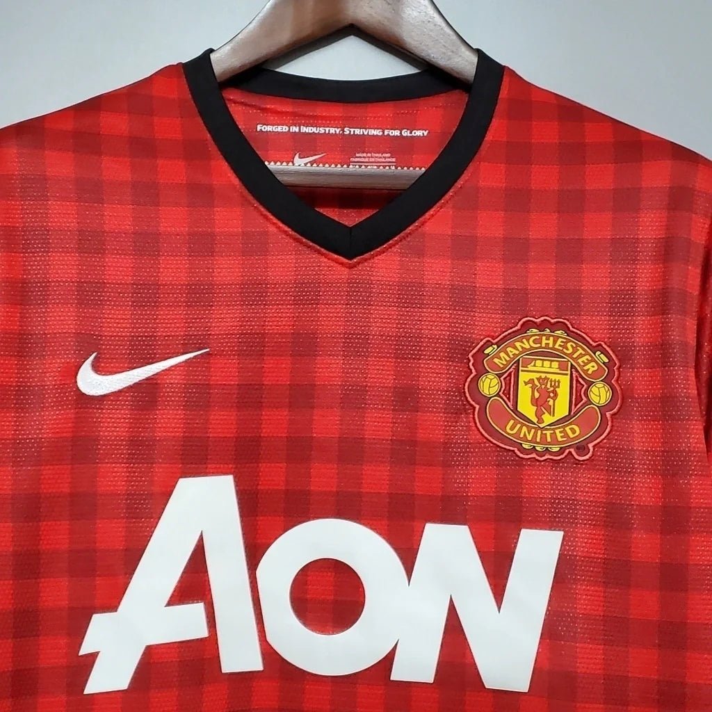 Camisa Retrô Manchester United 2012/13 Home - Manto Club