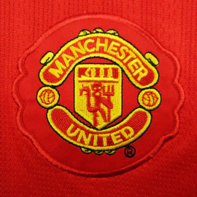 Camisa Retrô Manchester United I Home 2007/08 Masculino Vermelho - Manto Club