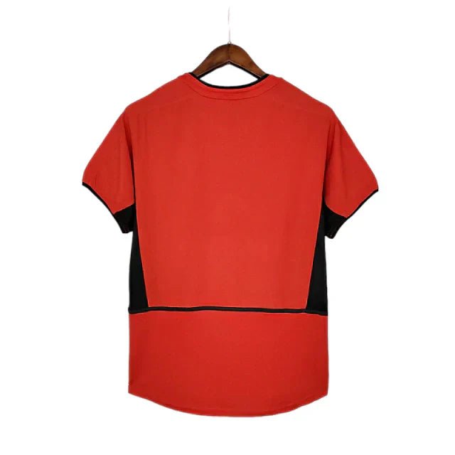Camisa Retrô Manchester United Nike 2002/03 Masculino Vermelho - Manto Club