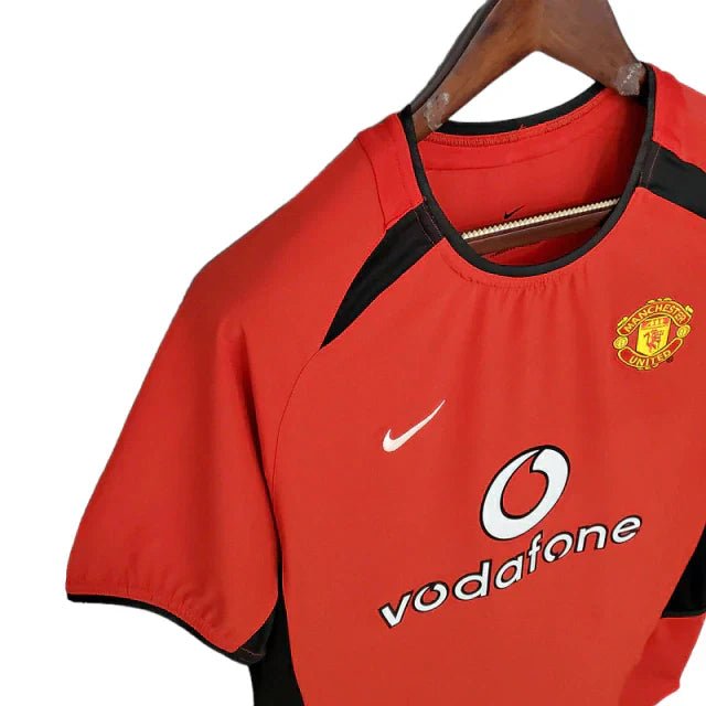 Camisa Retrô Manchester United Nike 2002/03 Masculino Vermelho - Manto Club