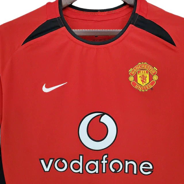 Camisa Retrô Manchester United Nike 2002/03 Masculino Vermelho - Manto Club