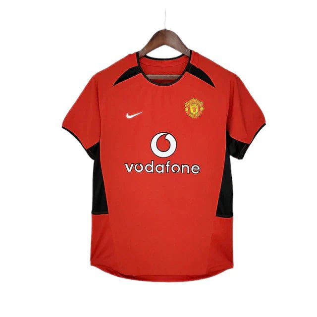 Camisa Retrô Manchester United Nike 2002/03 Masculino Vermelho - Manto Club