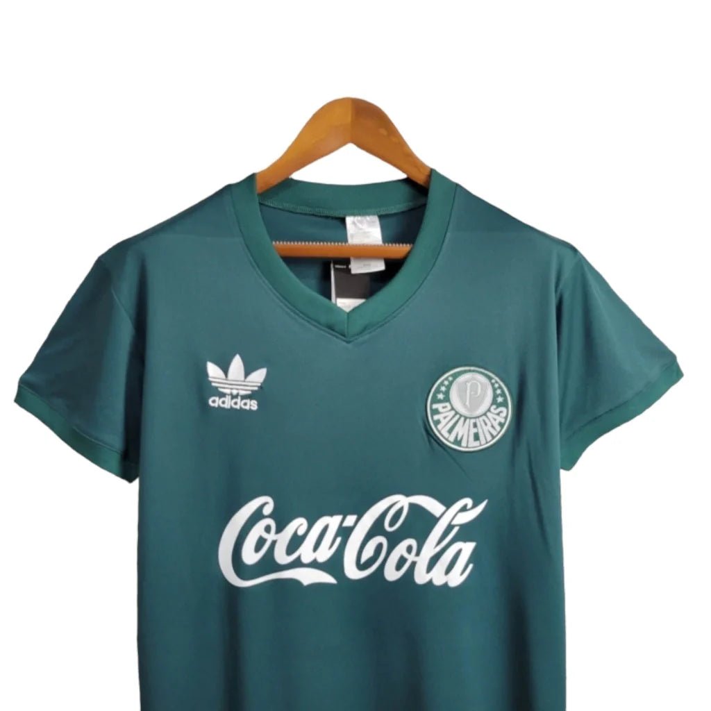 Camisa Retrô Palmeiras I 1980 - Masculina Adidas - Verde - Manto Club