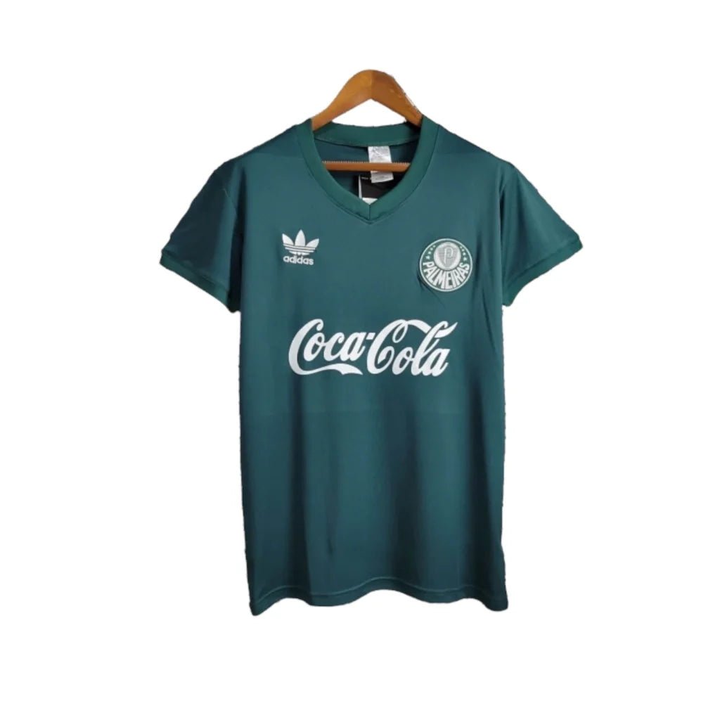Camisa Retrô Palmeiras I 1980 - Masculina Adidas - Verde - Manto Club