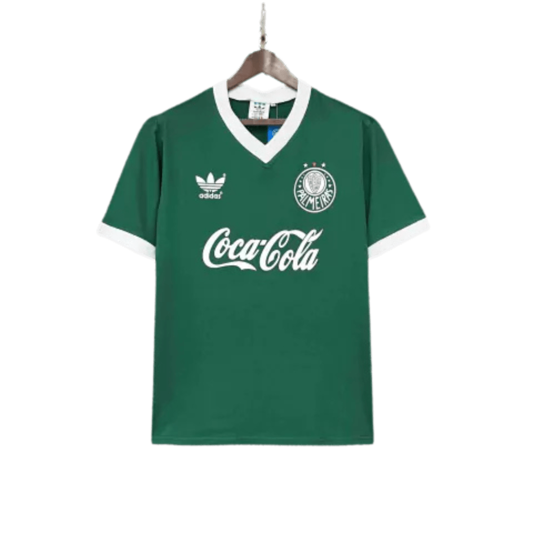Camisa Retrô Palmeiras I 1990/91 - Masculina Adidas - Verde - Manto Club