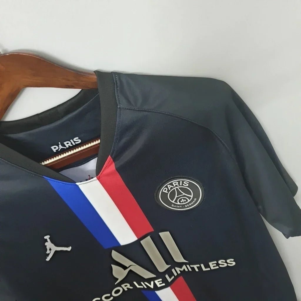 Camisa Retrô PSG III Away Fourth 2019/20 Masculino Preto - Manto Club