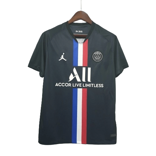 Camisa Retrô PSG III Away Fourth 2019/20 Masculino Preto - Manto Club