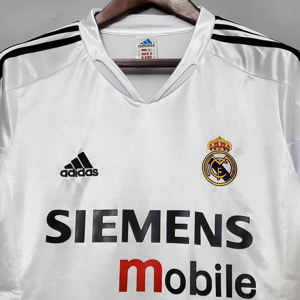 Camisa Retrô Real Madrid 2004/05 Home - Manto Club