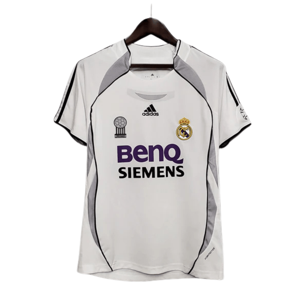 Camisa Retrô Real Madrid 2006/07 Home - Manto Club