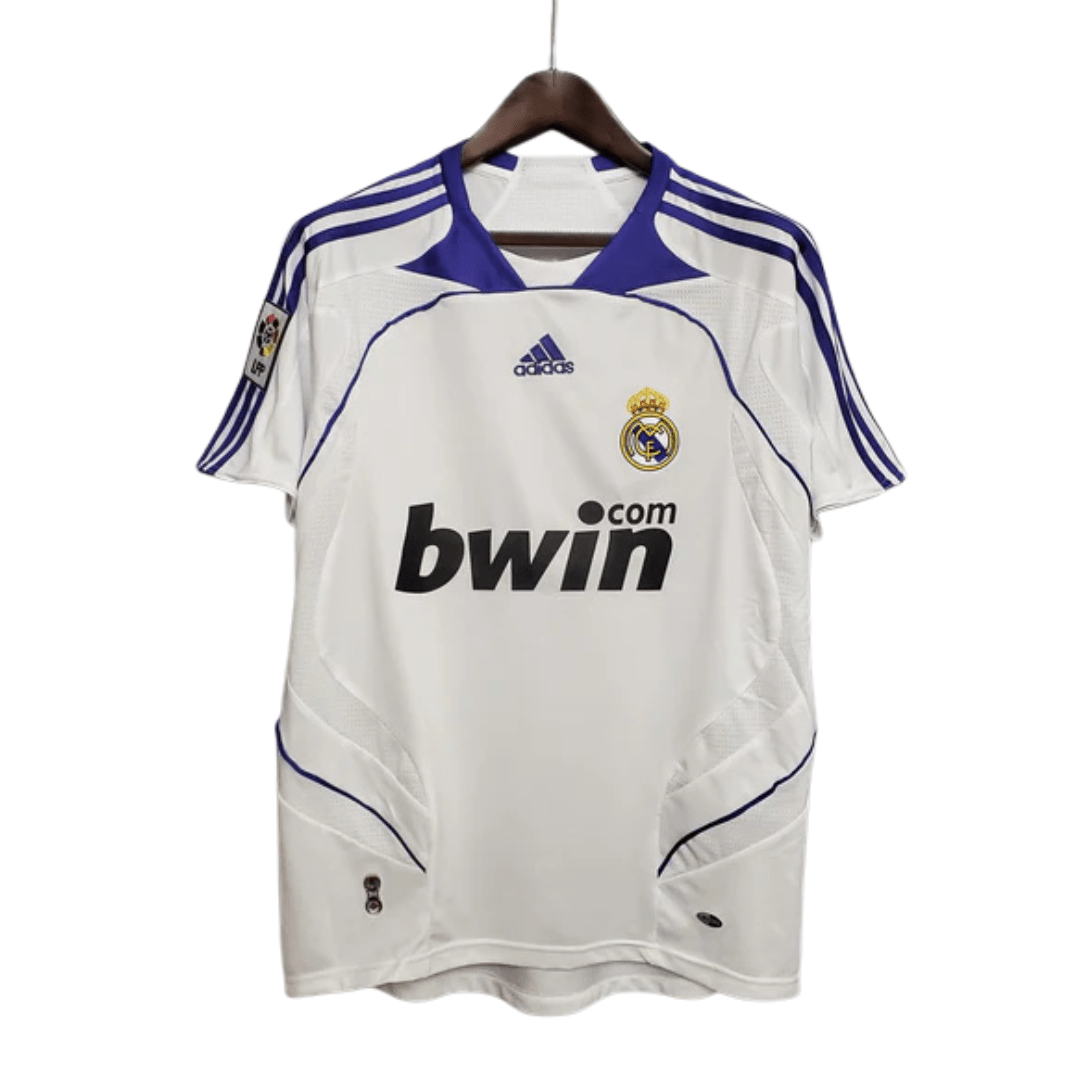 Camisa Retrô Real Madrid 2007/08 Home - Manto Club