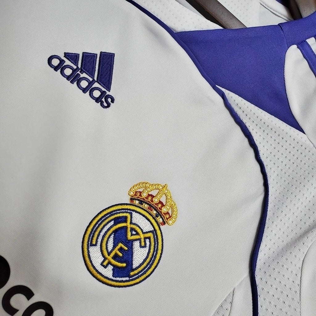Camisa Retrô Real Madrid 2007/08 Home - Manto Club