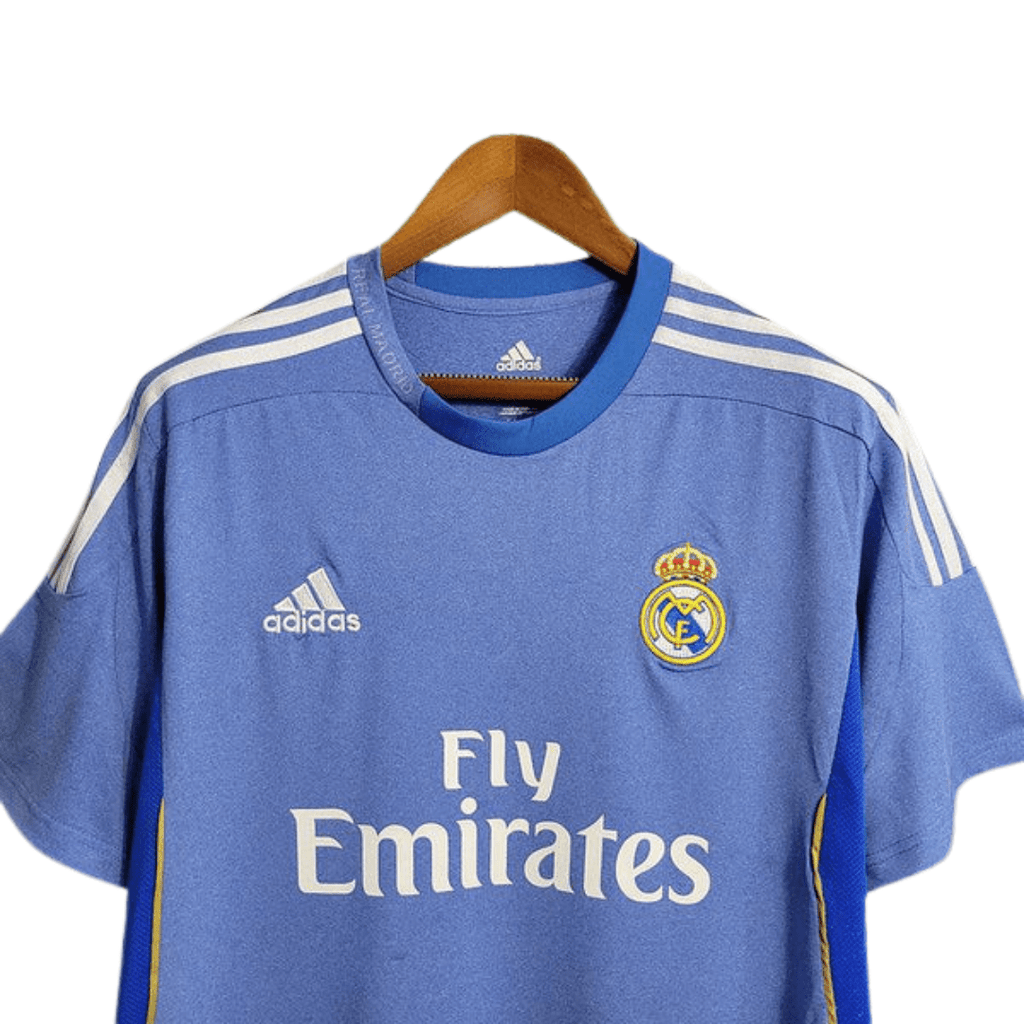 Camisa Retrô Real Madrid Adidas 2013/14 Masculino Azul - Manto Club