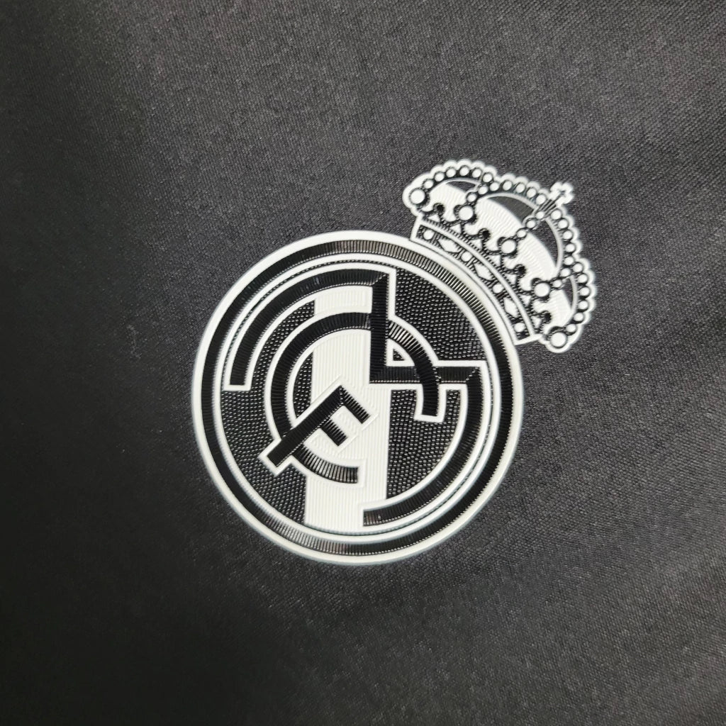 Camisa Retrô Real Madrid Adidas III Third 2016/17 Preto - Manto Club