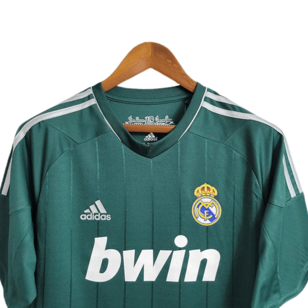Camisa Retrô Real Madrid Away Adidas 2012/13 Masculino Verde - Manto Club