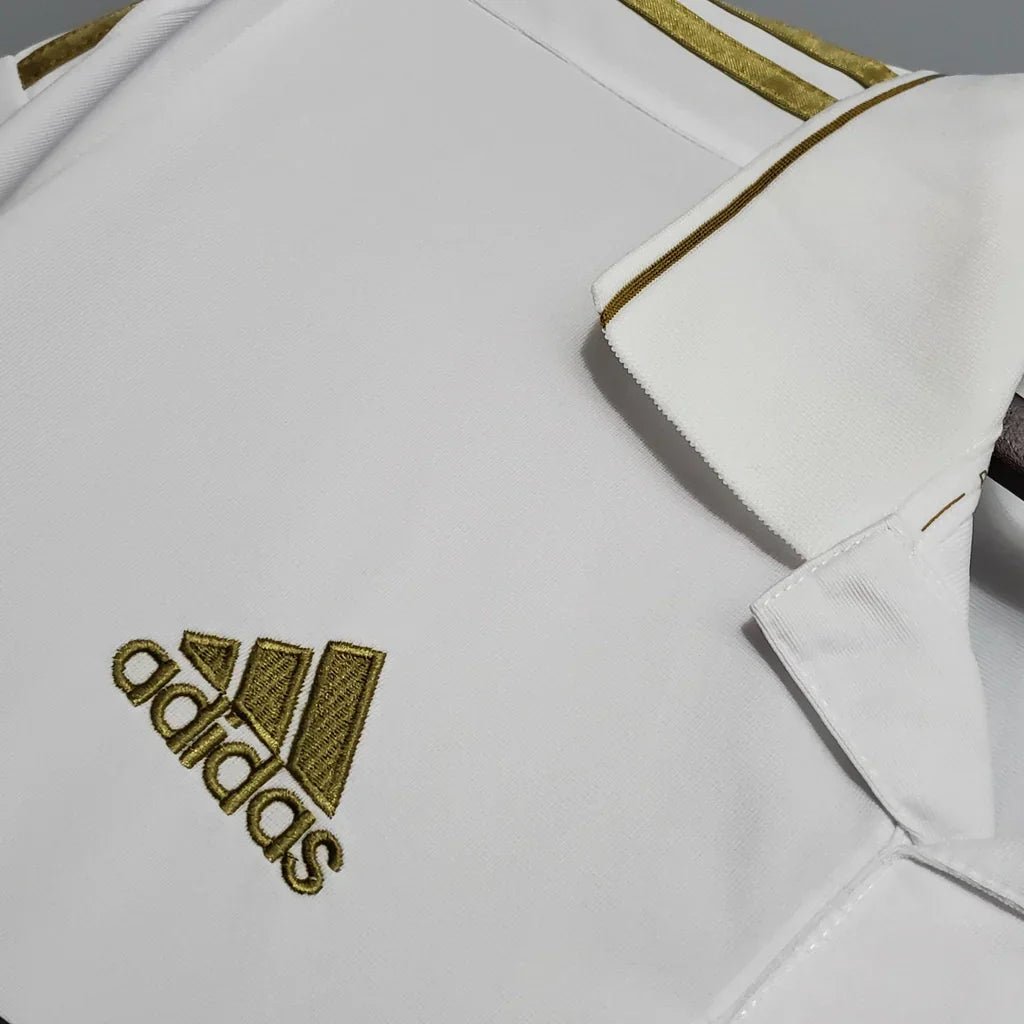 Camisa Retrô Real Madrid I Home Adidas 2011/12 Masculino Branco - Manto Club