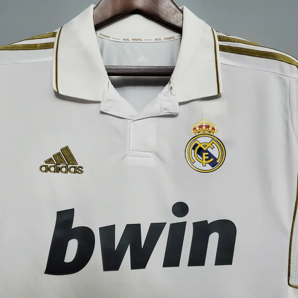 Camisa Retrô Real Madrid I Home Adidas 2011/12 Masculino Branco - Manto Club