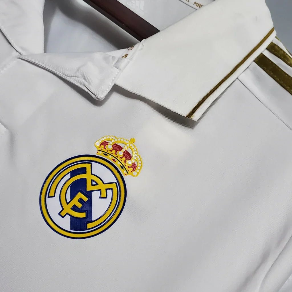Camisa Retrô Real Madrid I Home Adidas 2011/12 Masculino Branco - Manto Club