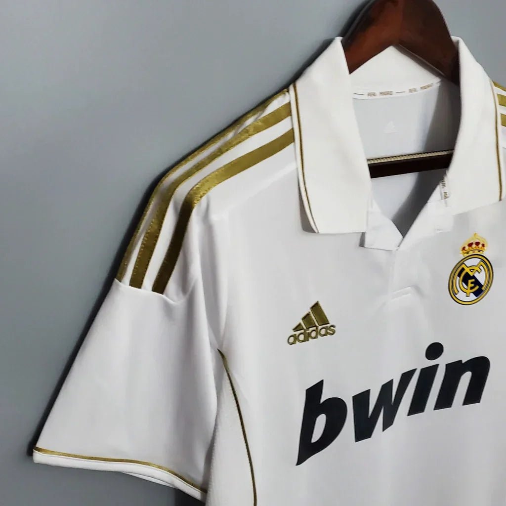 Camisa Retrô Real Madrid I Home Adidas 2011/12 Masculino Branco - Manto Club