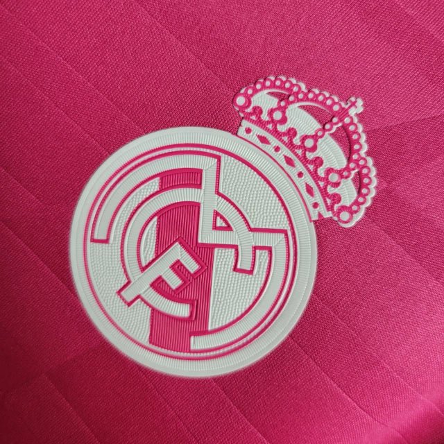Camisa Retrô Real Madrid II Away Adidas 2014/15 Masculino Rosa - Manto Club