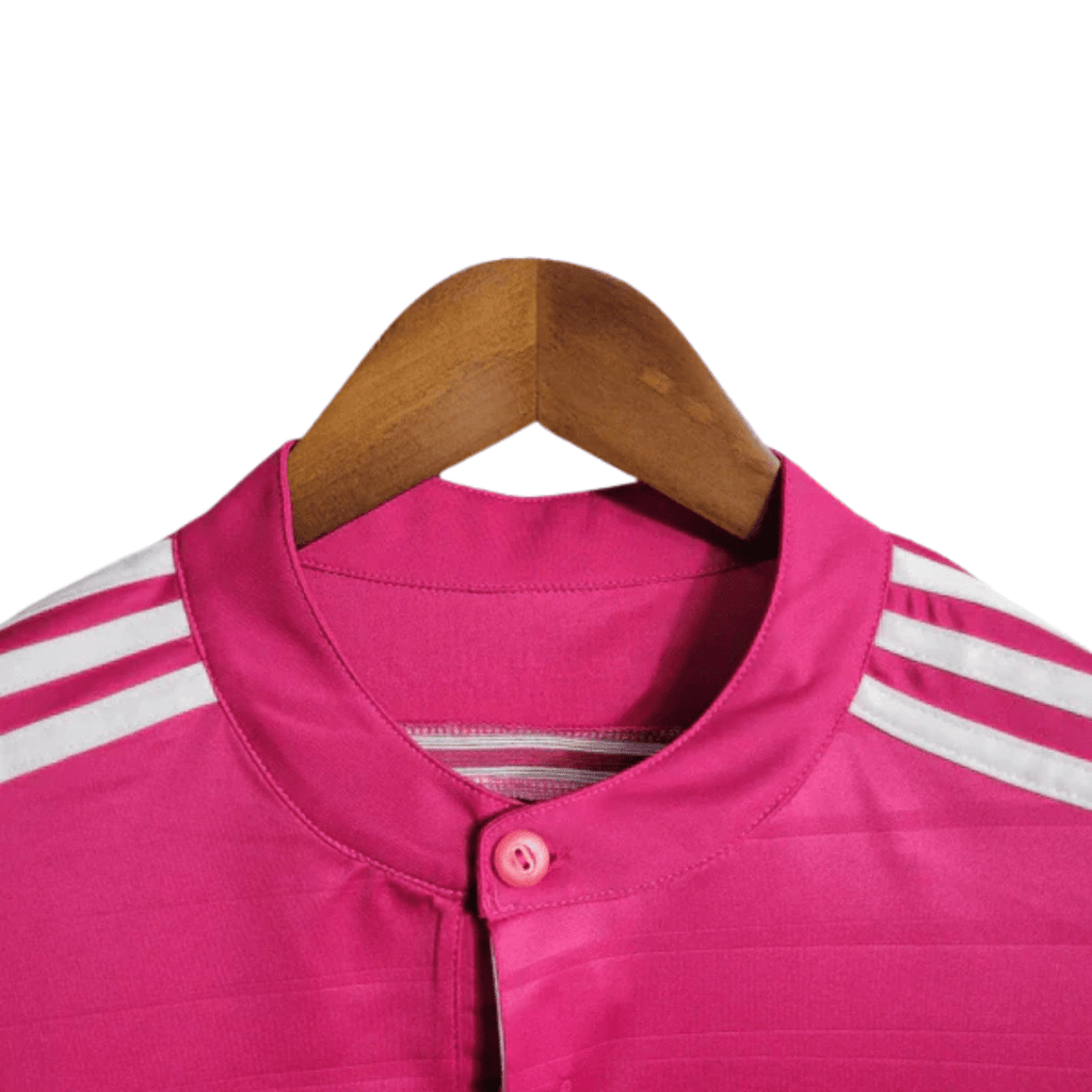 Camisa Retrô Real Madrid II Away Adidas 2014/15 Masculino Rosa - Manto Club