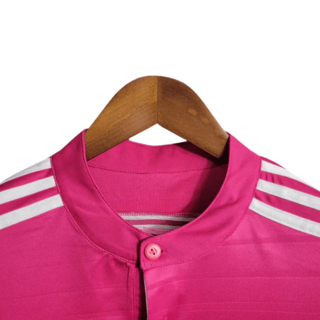 Camisa Retrô Real Madrid II Away Adidas 2014/15 Masculino Rosa - Manto Club