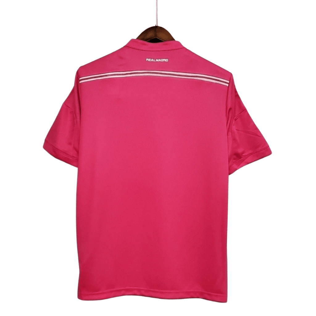 Camisa Retrô Real Madrid II Away Adidas 2014/15 Masculino Rosa - Manto Club