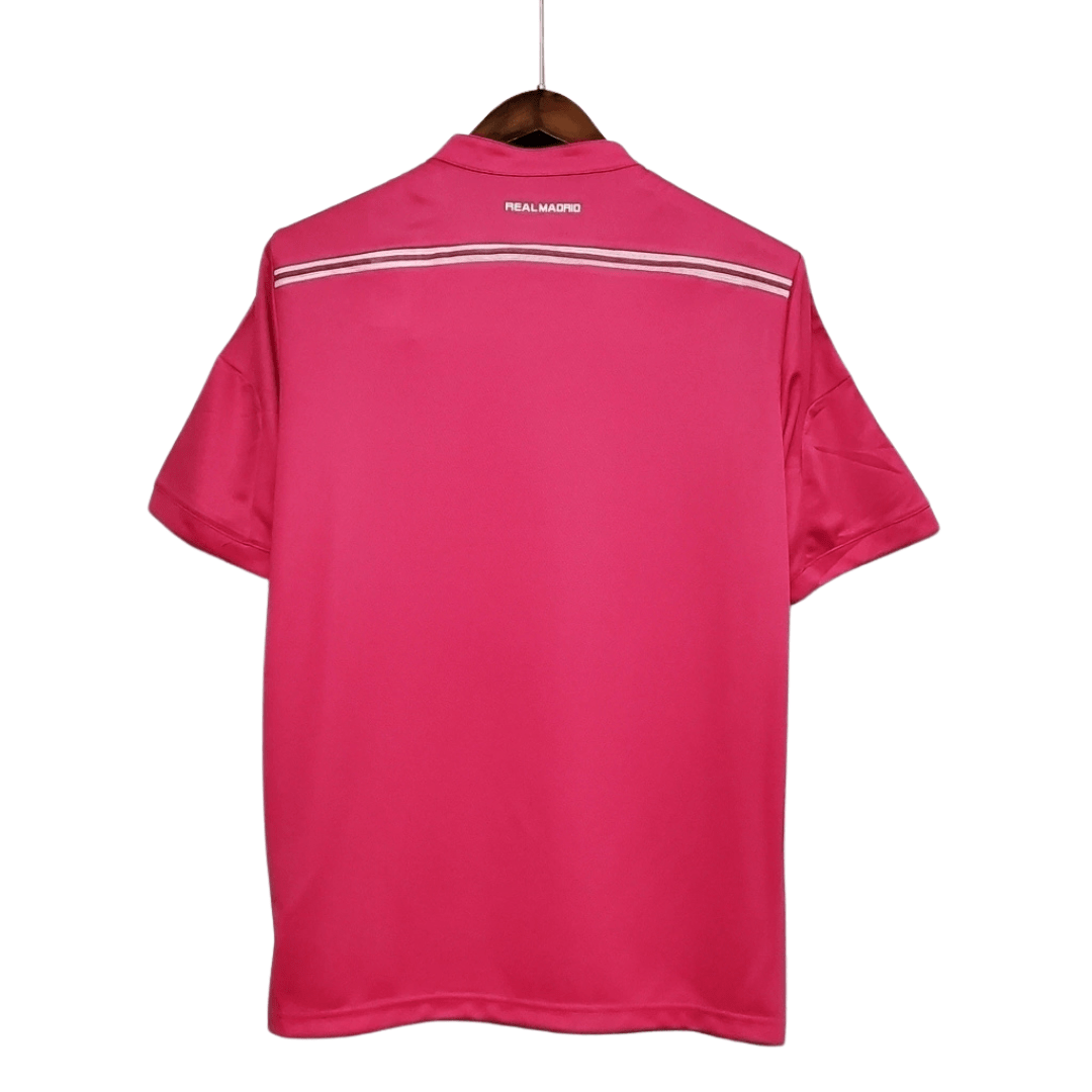 Camisa Retrô Real Madrid II Away Adidas 2014/15 Masculino Rosa - Manto Club