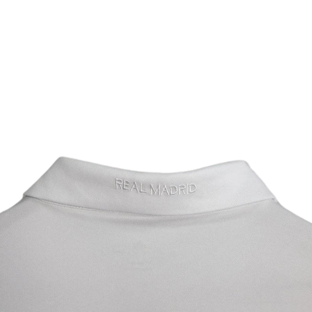 Camisa Retrô Real Madrid Manga Longa Adidas 2016/17 Masculino Branco - Manto Club