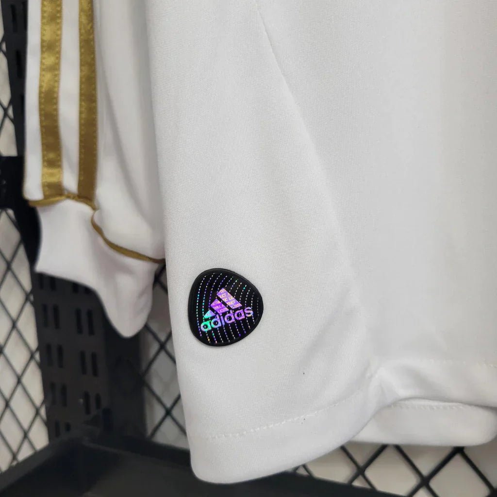 Camisa Retrô Real Madrid Manga Longa I Home Adidas 2011/12 Masculino Branco - Manto Club