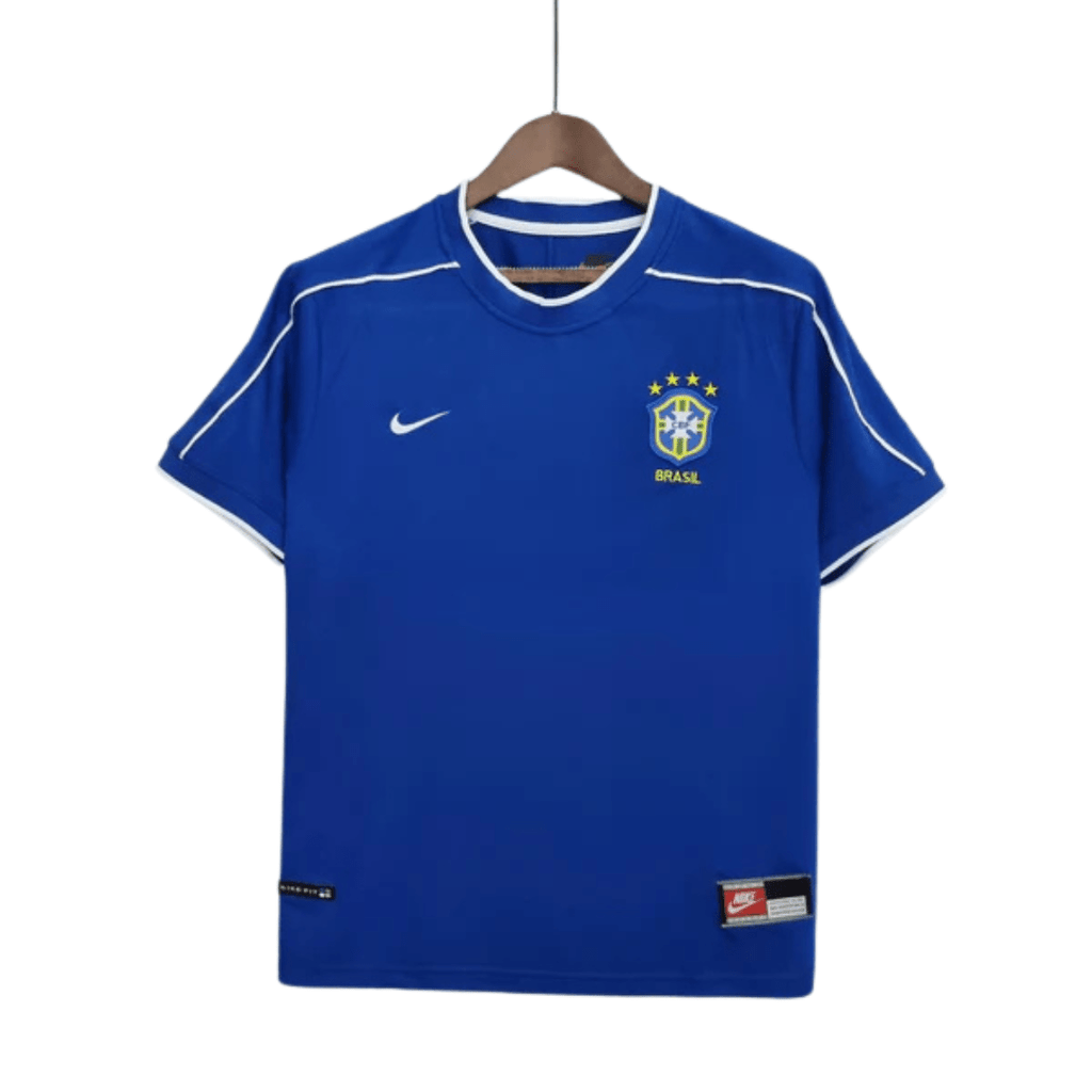 Camisa Retrô Seleção Brasil 1998/98 Away - Manto Club
