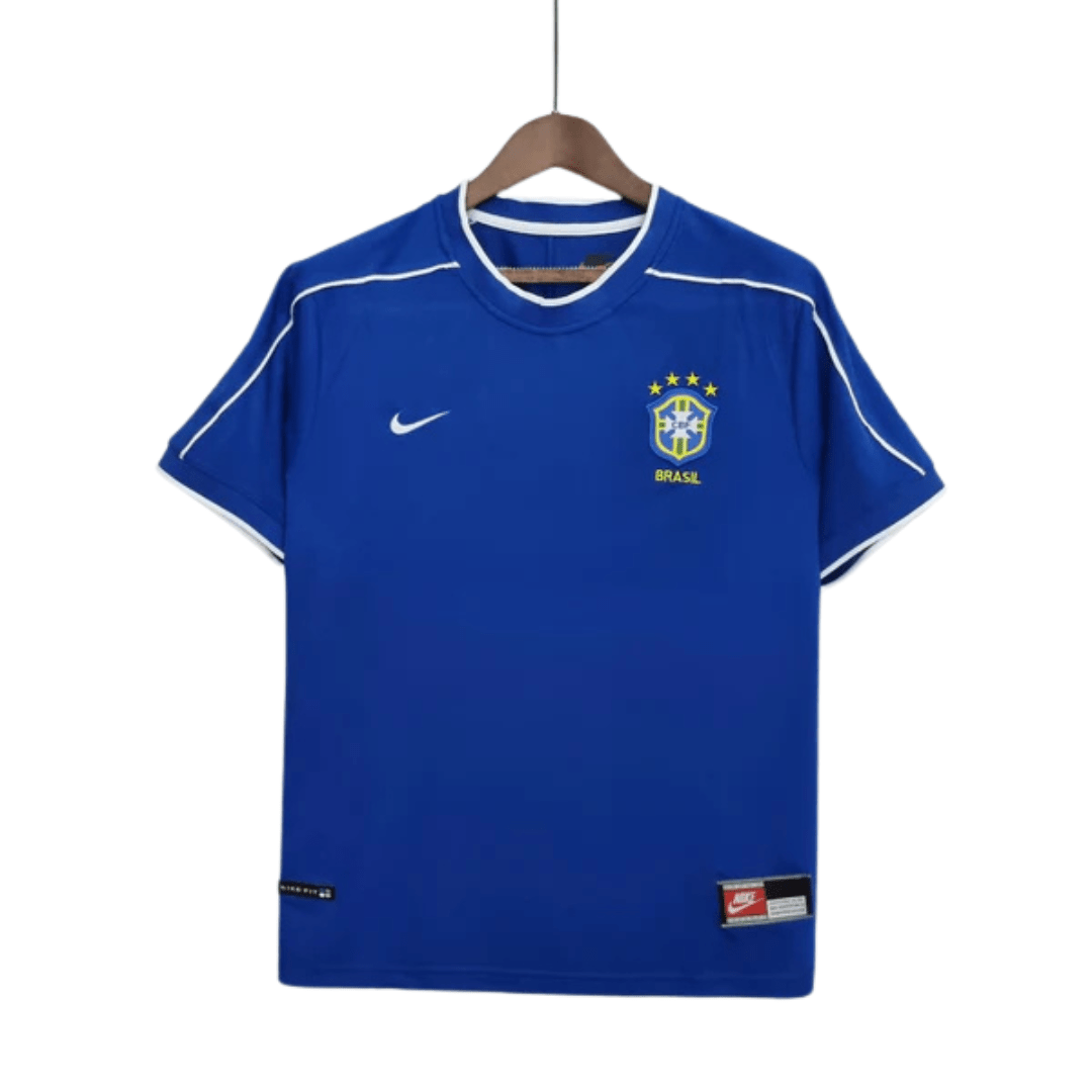 Camisa Retrô Seleção Brasil 1998/98 Away - Manto Club
