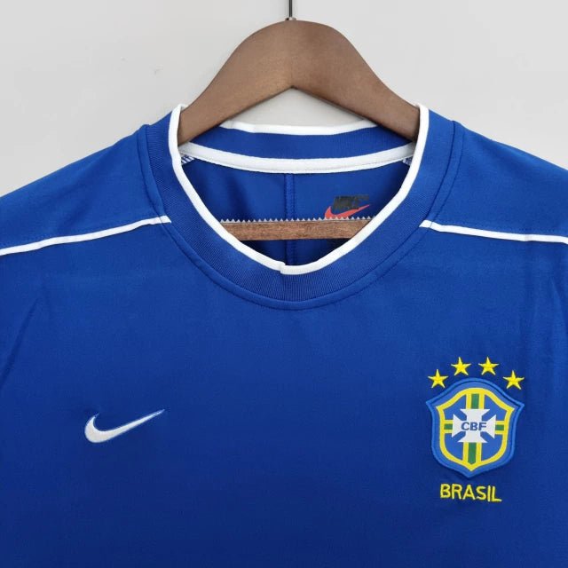 Camisa Retrô Seleção Brasil 1998/98 Away - Manto Club