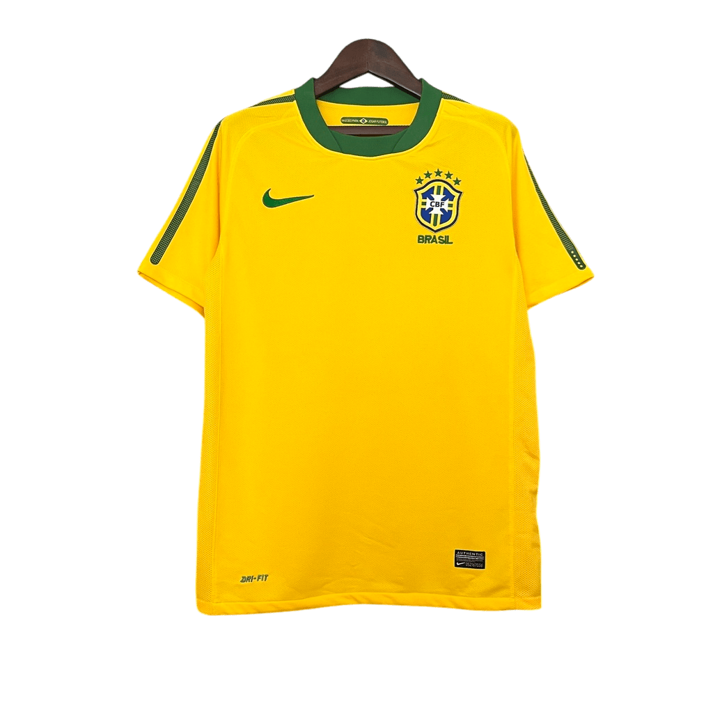 Camisa Retrô Seleção Brasil 2010 Home Copa do Mundo - Manto Club