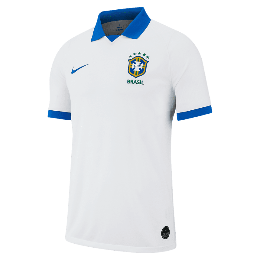 Camisa Retrô Seleção Brasil 2019/20 Third Masculino - Branco - Manto Club