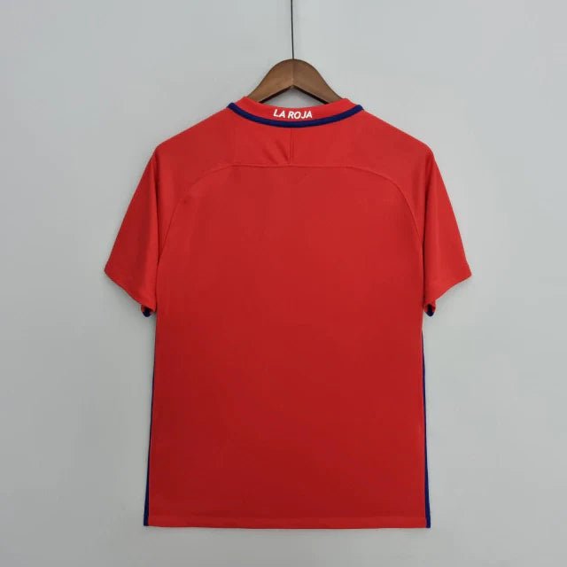 Camisa Retrô Seleção Chile 2016/17 Home - Manto Club