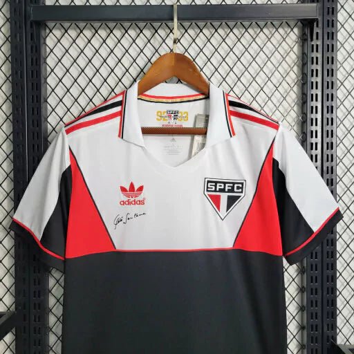 Camisa São Paulo Edição Especial 1992 Torcedor Adidas Masculina - Branca,Vermelha e Preta - Manto Club