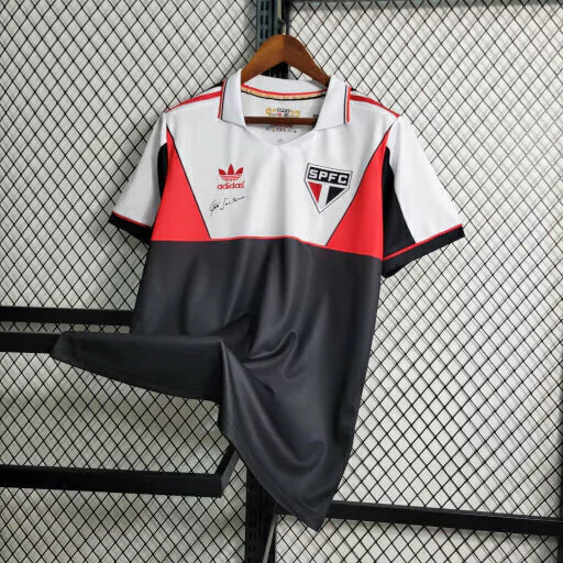 Camisa São Paulo Edição Especial 1992 Torcedor Adidas Masculina - Branca,Vermelha e Preta - Manto Club