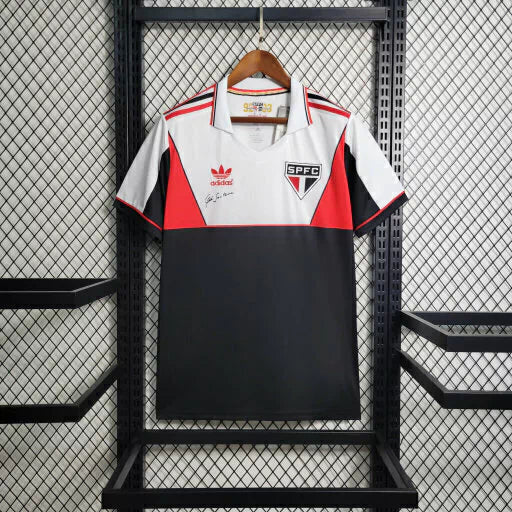 Camisa São Paulo Edição Especial 1992 Torcedor Adidas Masculina - Branca,Vermelha e Preta - Manto Club