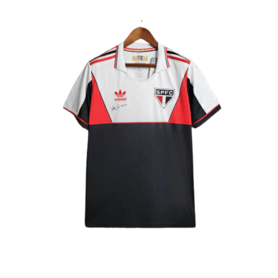 Camisa São Paulo Edição Especial 1992 Torcedor Adidas Masculina - Branca,Vermelha e Preta - Manto Club