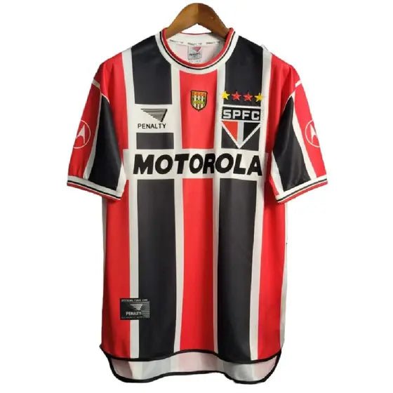 Camisa São Paulo II 2000 Penalty Torcedor - Listrado - Manto Club