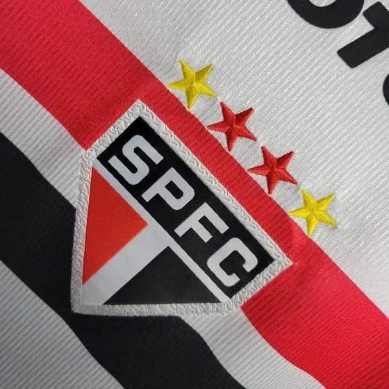 Camisa São Paulo Retrô 2000 Penalty Torcedor - Branca - Manto Club