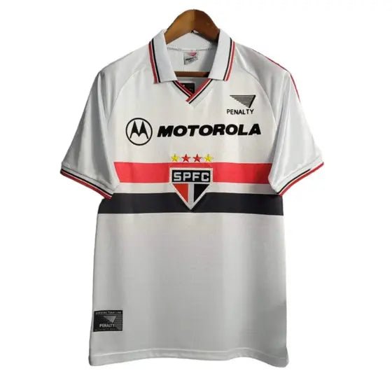 Camisa São Paulo Retrô 2000 Penalty Torcedor - Branca - Manto Club