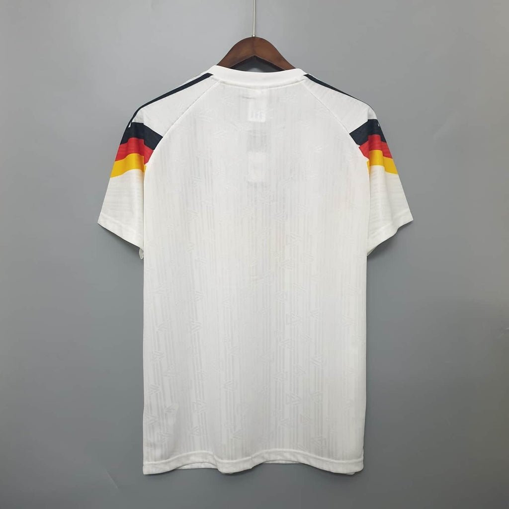 Camisa Seleção Alemanha Retrô 1990 Branca - Adidas - Manto Club