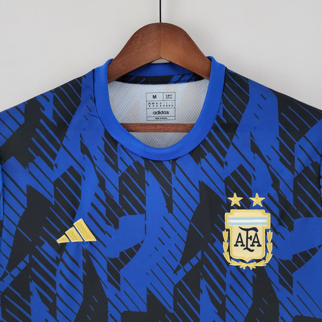 Camisa Seleção Argentina II 22 Adidas - Azul Escuro - Manto Club