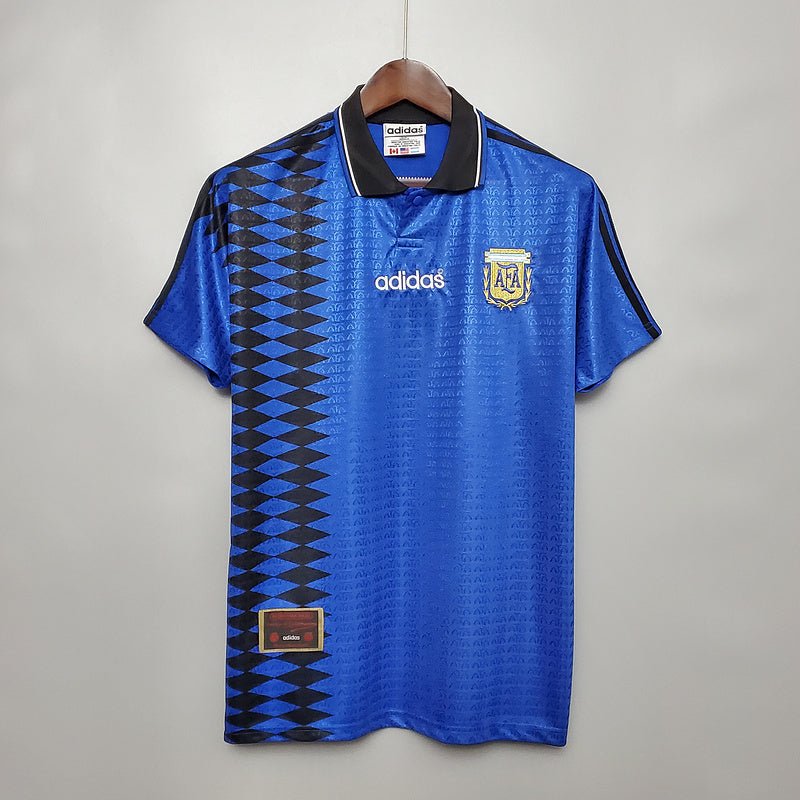 Camisa Seleção Argentina Retrô 1994 Azul - Adidas - Manto Club